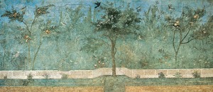 "Livia, Villa of: garden room mural". Photograph. Encyclopædia Britannica Online. Web. 28 Mar. 2013. 